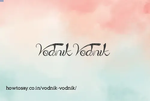 Vodnik Vodnik