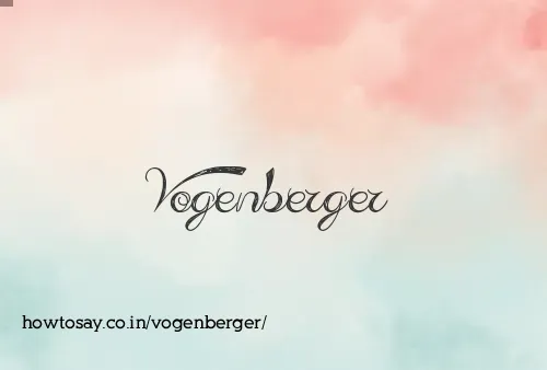 Vogenberger