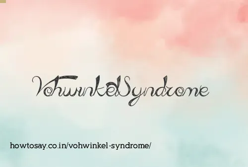 Vohwinkel Syndrome
