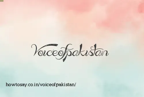 Voiceofpakistan