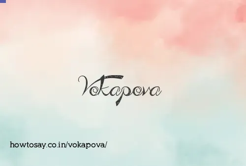 Vokapova