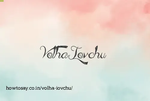 Volha Iovchu