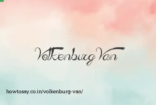 Volkenburg Van