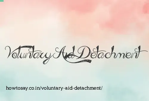 Voluntary Aid Detachment