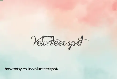 Volunteerspot