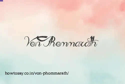 Von Phommarath