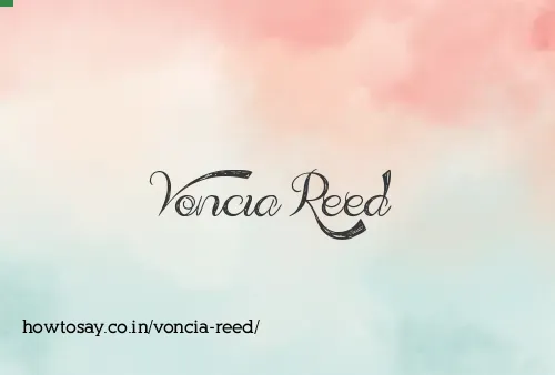 Voncia Reed