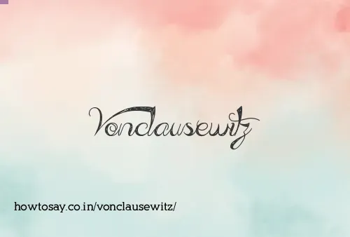 Vonclausewitz