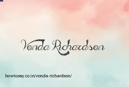 Vonda Richardson