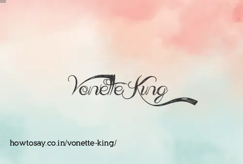 Vonette King