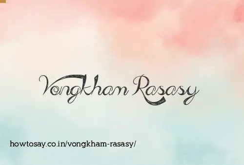 Vongkham Rasasy