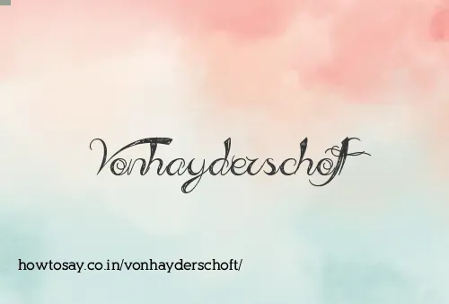 Vonhayderschoft