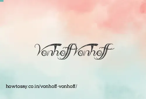 Vonhoff Vonhoff