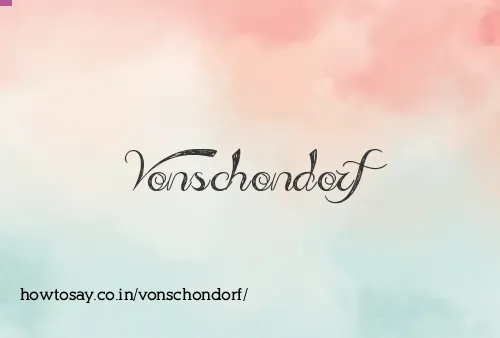 Vonschondorf