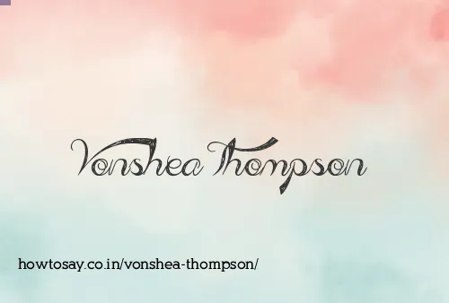 Vonshea Thompson