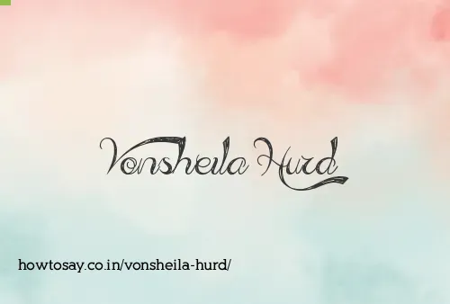 Vonsheila Hurd