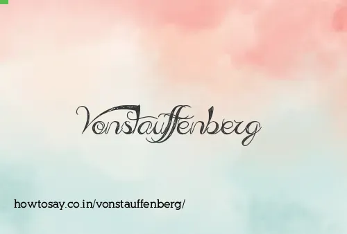 Vonstauffenberg