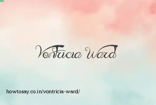Vontricia Ward