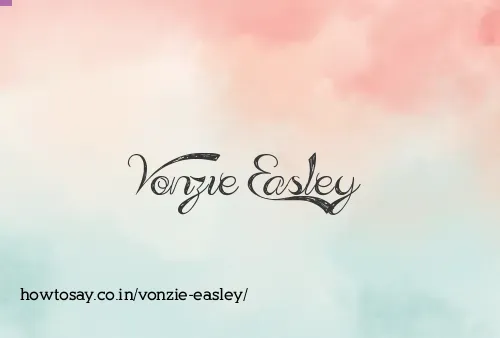 Vonzie Easley