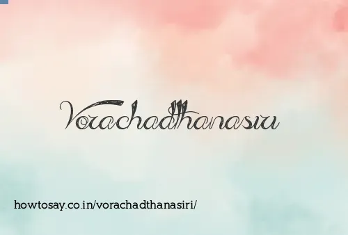 Vorachadthanasiri