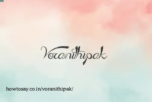 Voranithipak