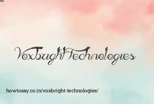 Voxbright Technologies
