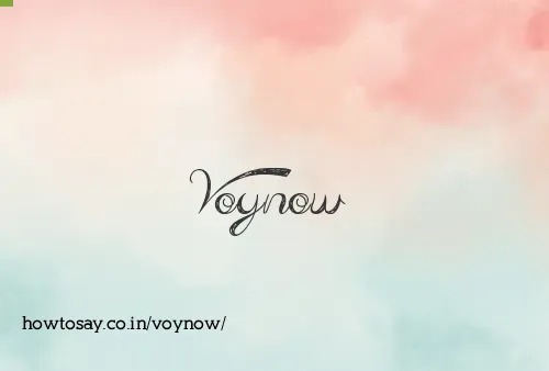 Voynow