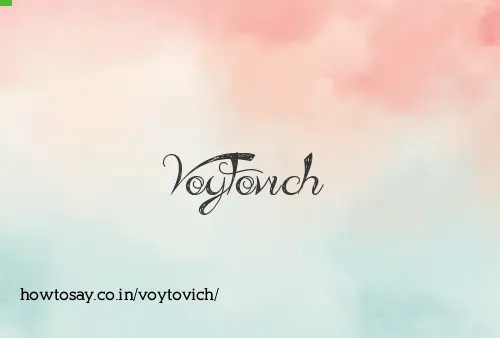 Voytovich