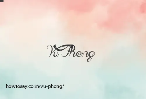 Vu Phong