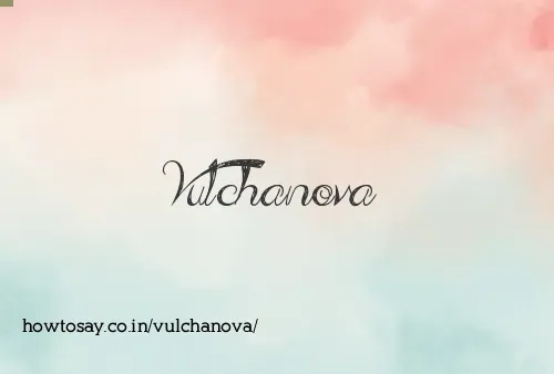 Vulchanova
