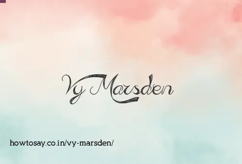Vy Marsden