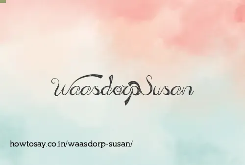 Waasdorp Susan
