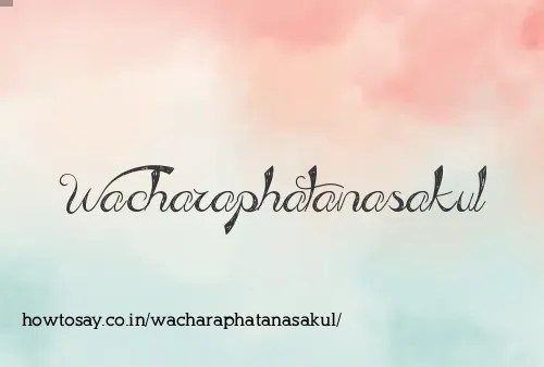 Wacharaphatanasakul