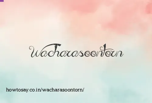 Wacharasoontorn