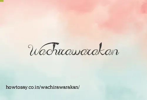Wachirawarakan