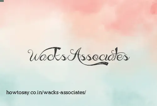 Wacks Associates