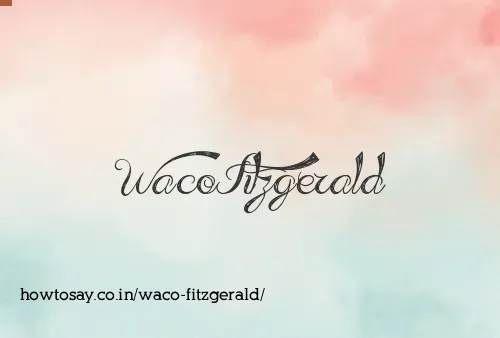 Waco Fitzgerald