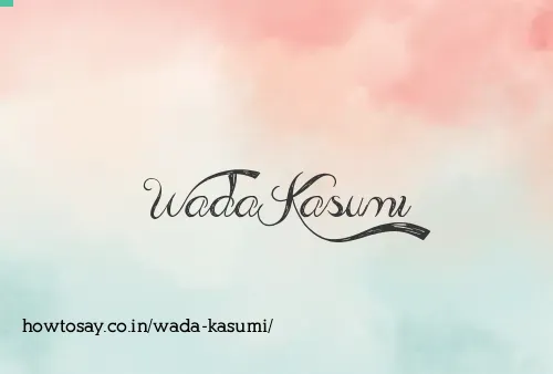 Wada Kasumi
