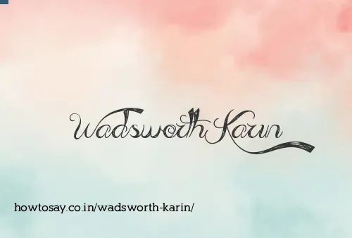 Wadsworth Karin