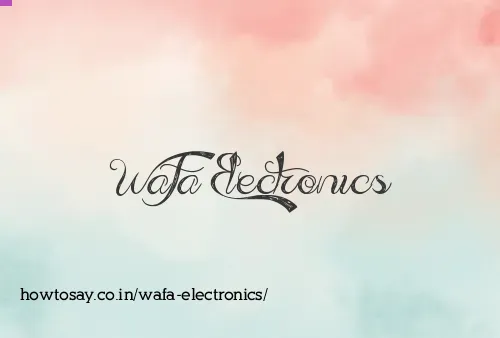 Wafa Electronics