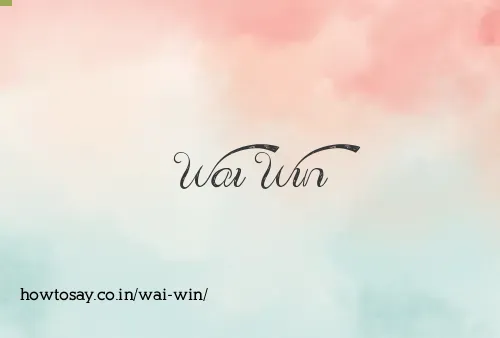 Wai Win