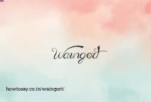 Waingort