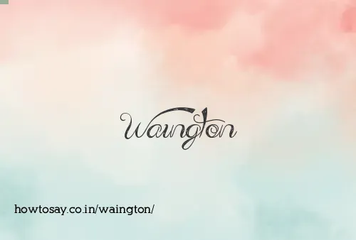 Waington