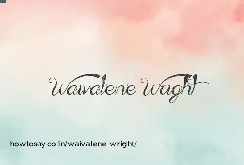 Waivalene Wright