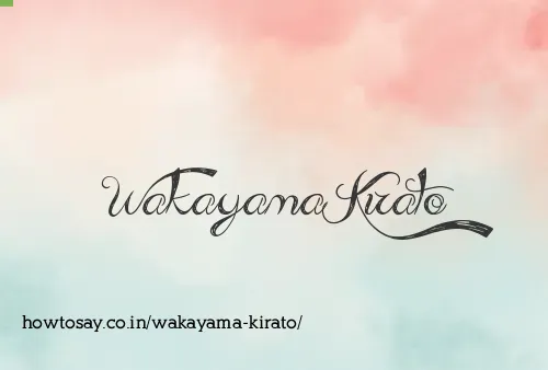 Wakayama Kirato
