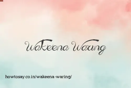 Wakeena Waring