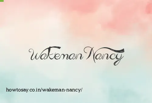 Wakeman Nancy