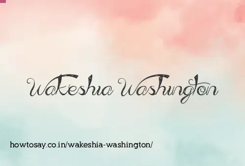 Wakeshia Washington