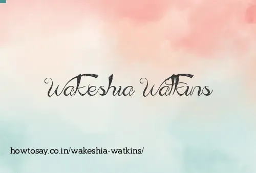Wakeshia Watkins