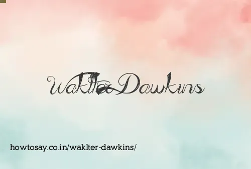 Waklter Dawkins